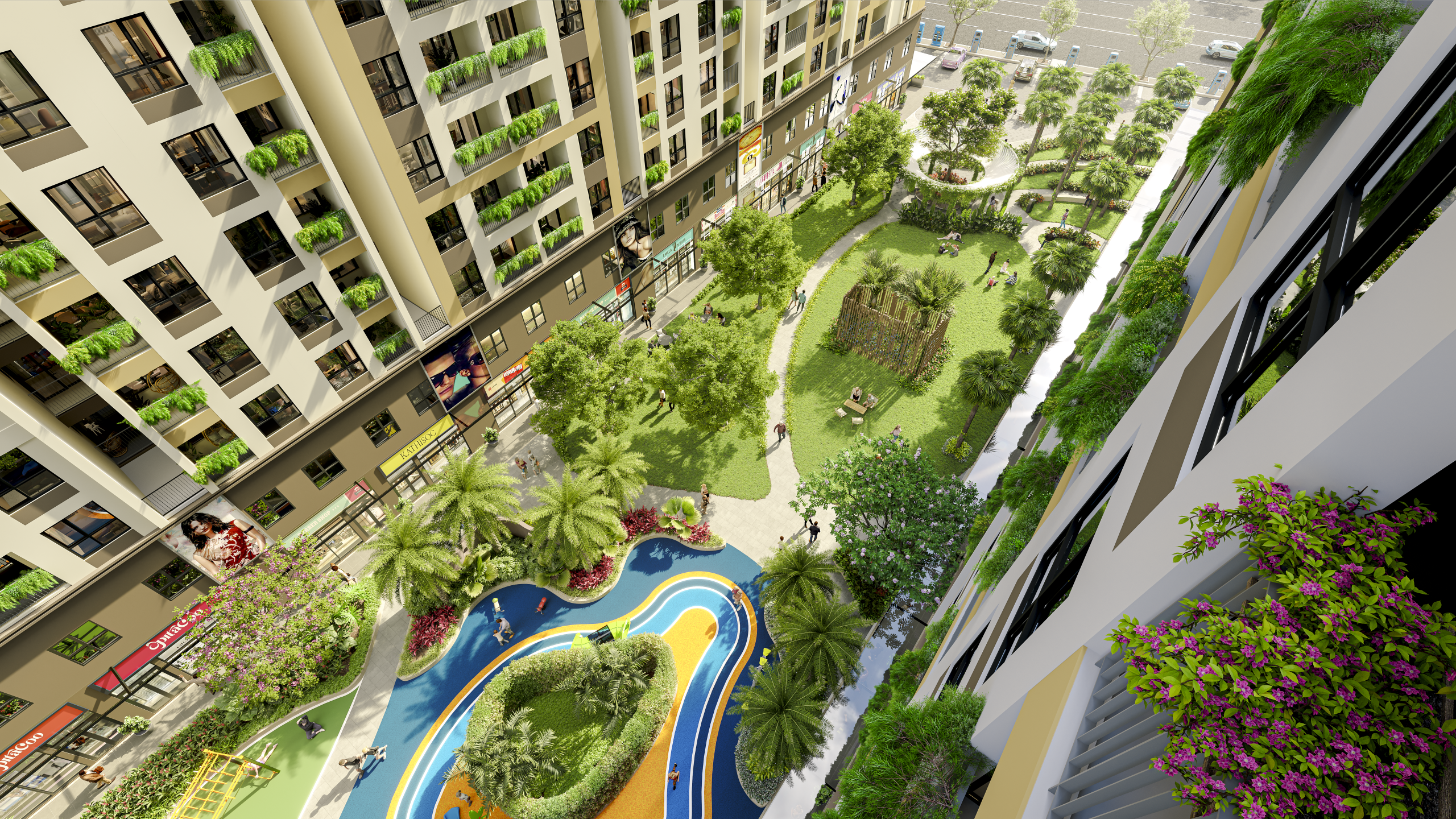 Phối cảnh Bcons Central Park 4